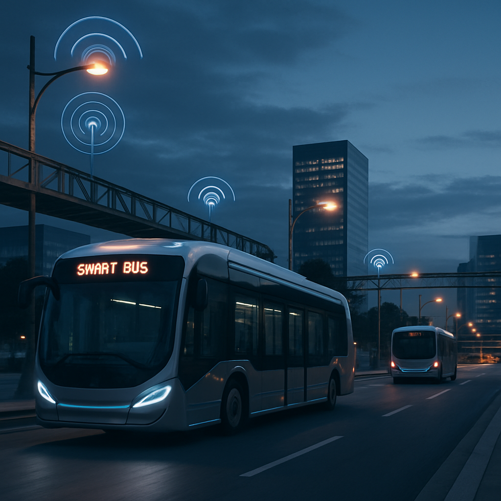 Soluciones de movilidad urbana con transporte moderno