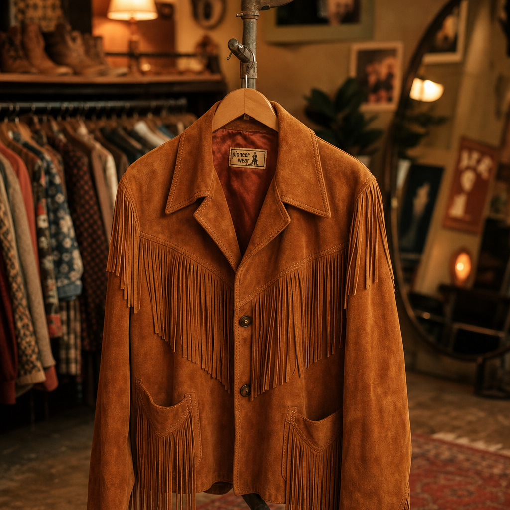 Sunset Suede Fringe Jacket