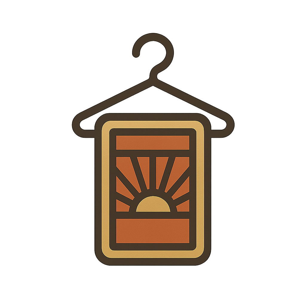 Vintage clothing store logo