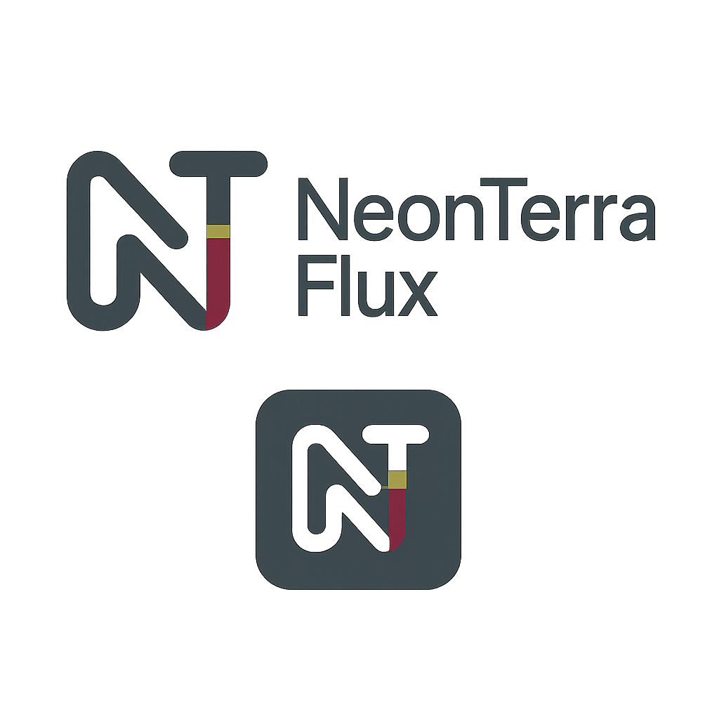 NeonTerra Flux logo