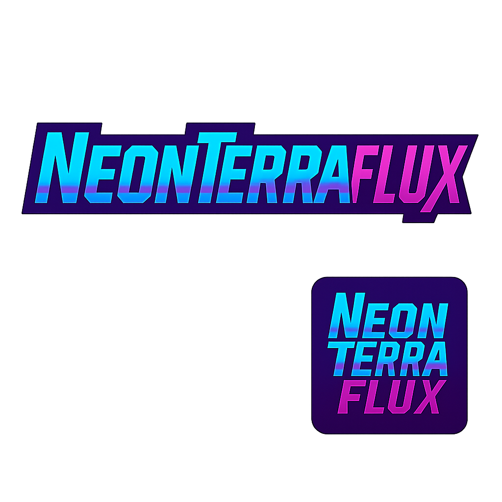 NeonTerra Flux logo