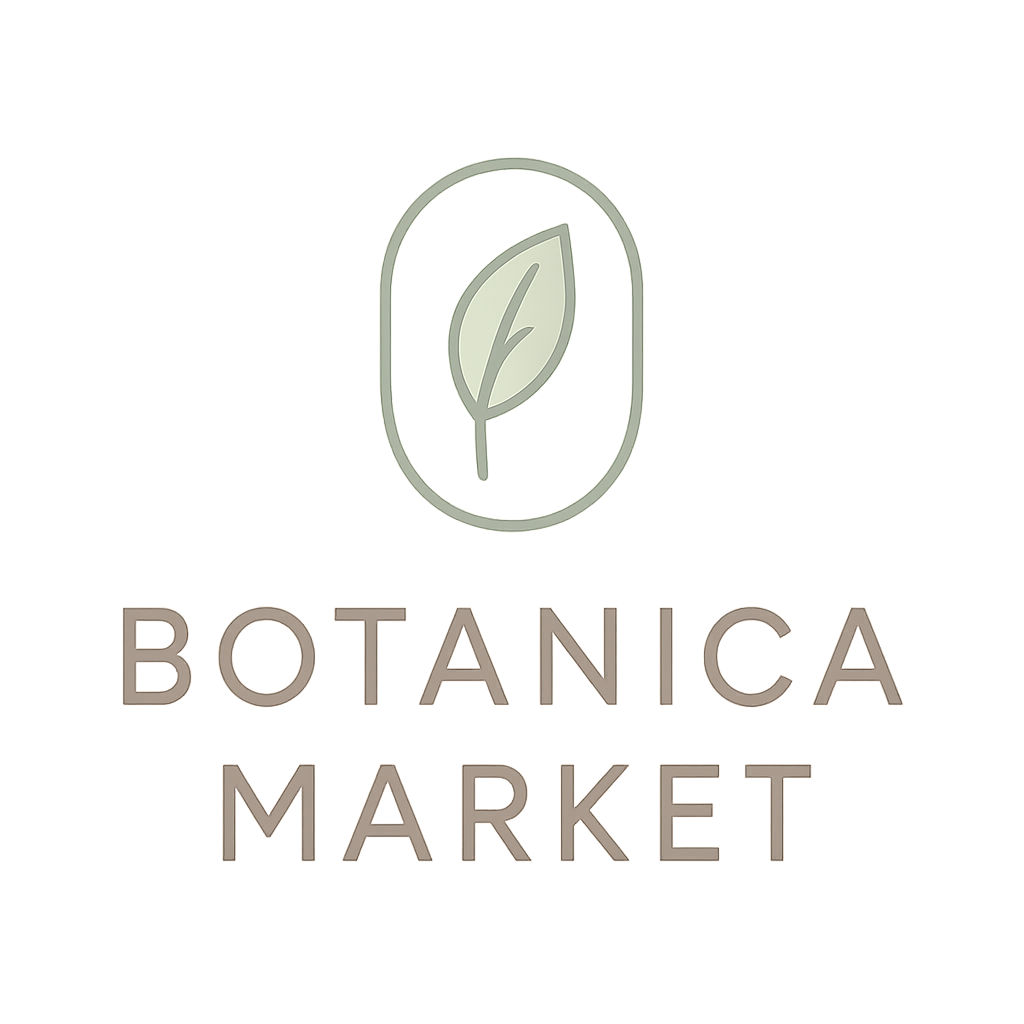 Botanica Market minimalist emblem