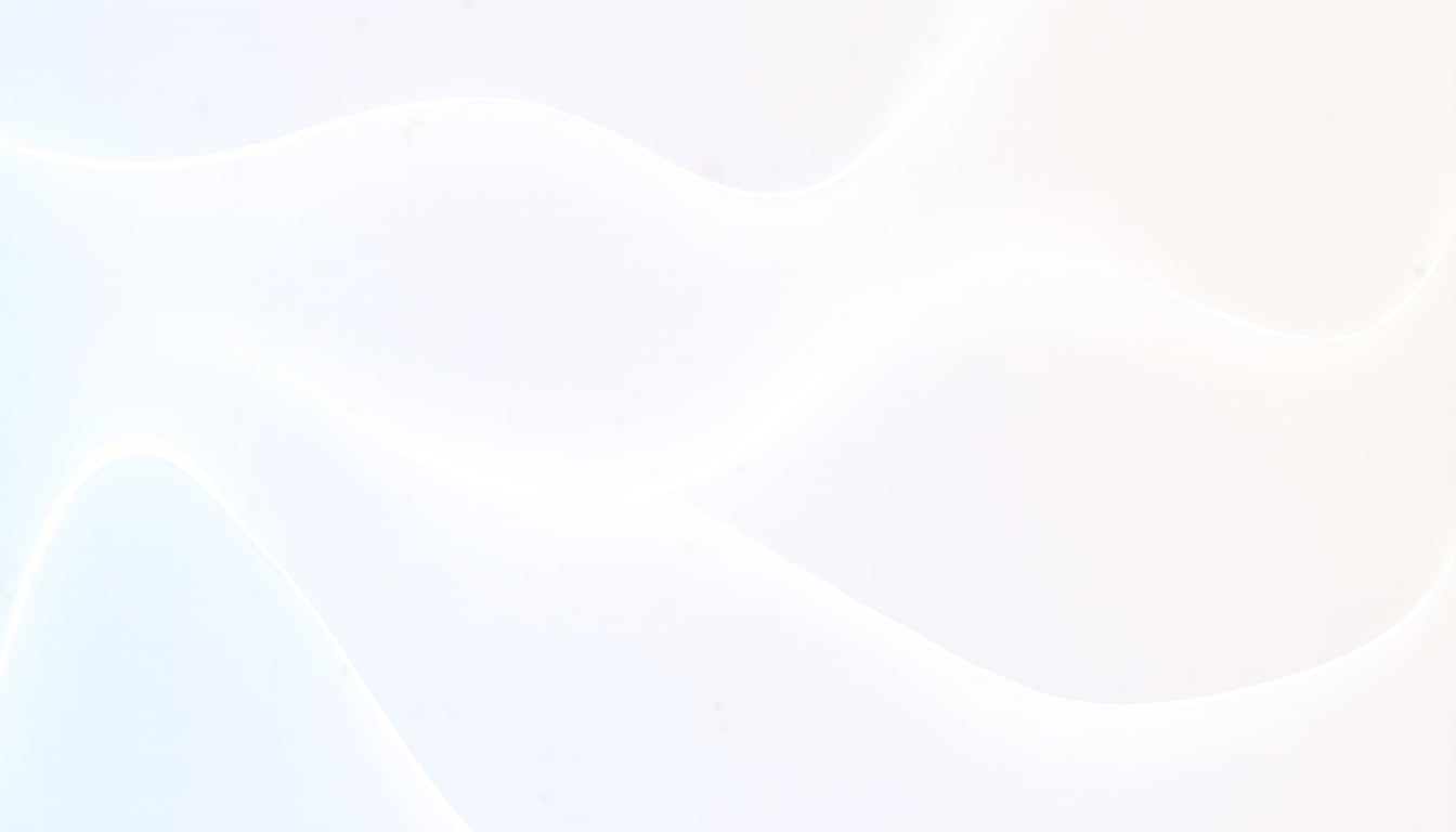 Abstract SaaS product dashboard with layered glassmorphism panels, gradient analytics charts, and floating interface cards
