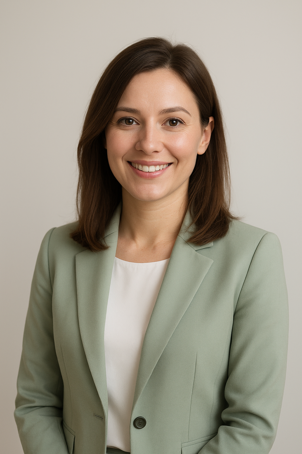 Portrait of Olha Melnyk, Kyiv real estate agent