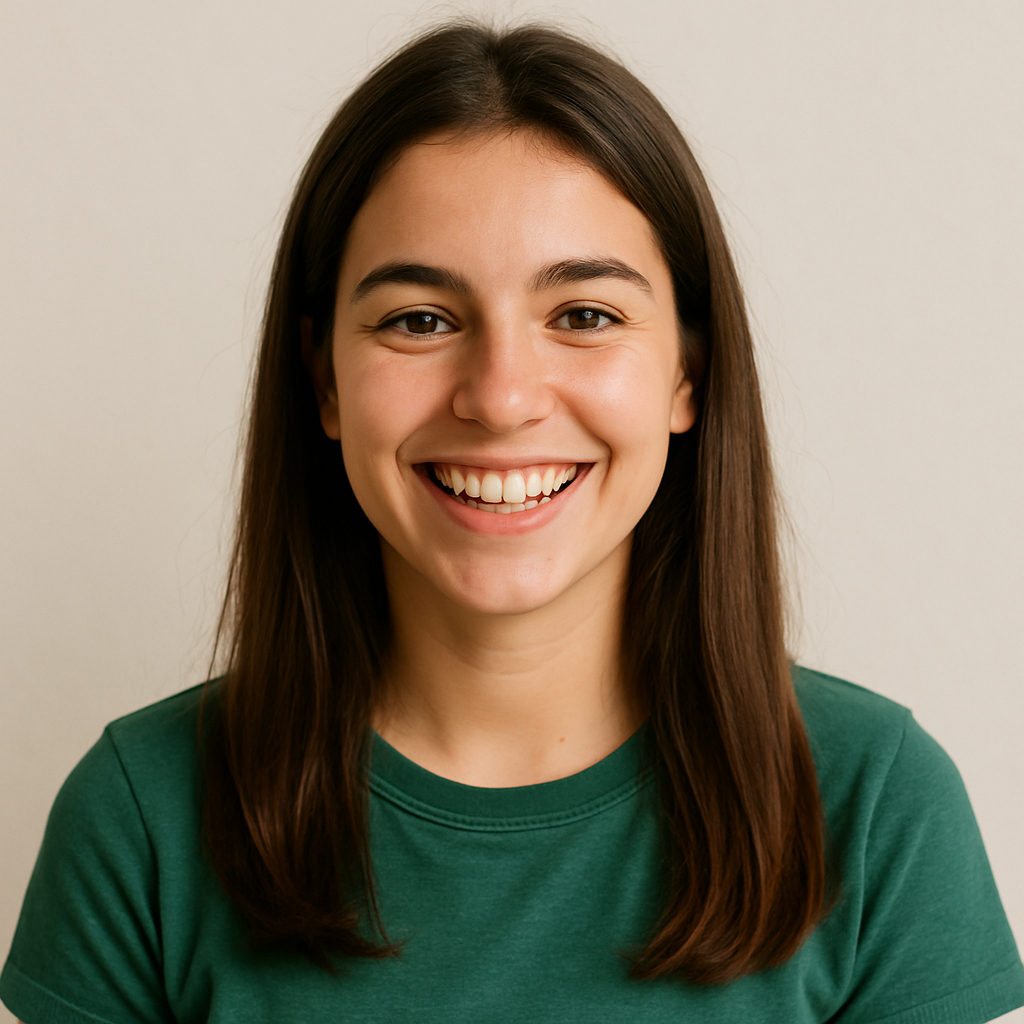 Foto de Maria Ferreira sorrindo