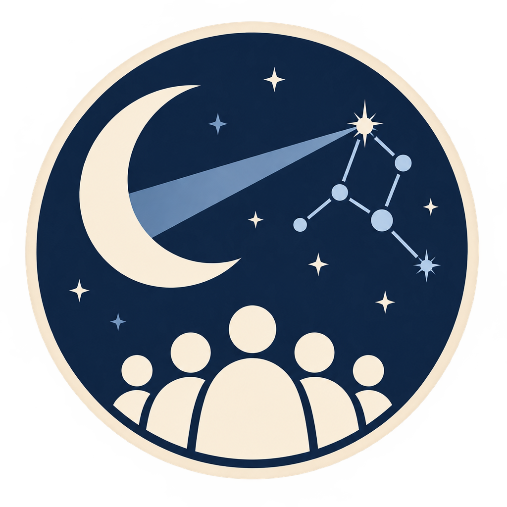 Moonbeam Astronomy Club logo