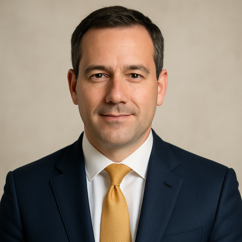 Portrait of corporate client