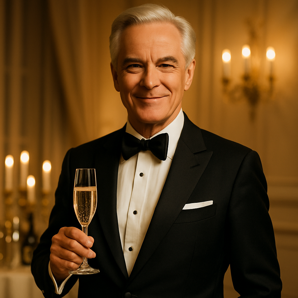 Portrait of private soirée client