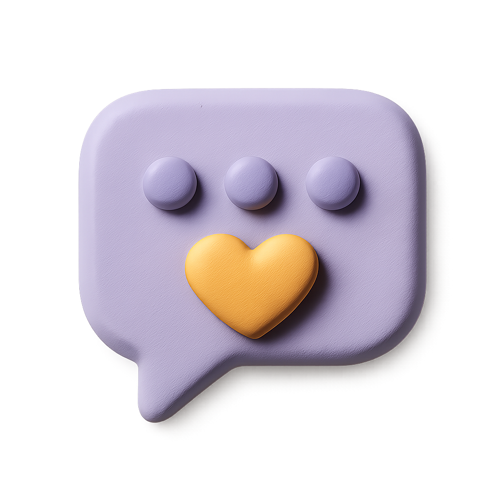 3D clay feature icon