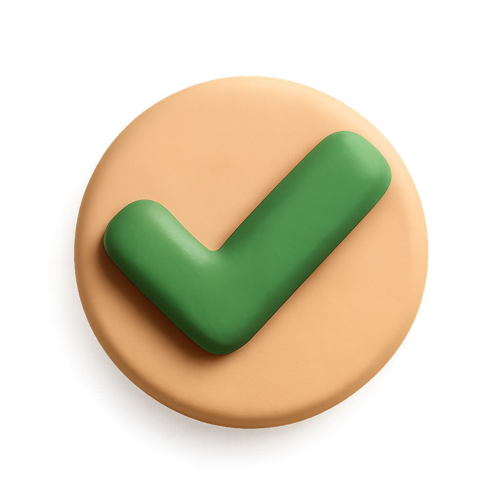 3D clay feature icon