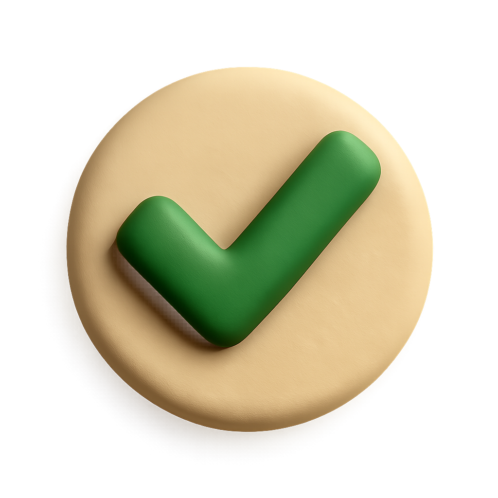 3D clay feature icon