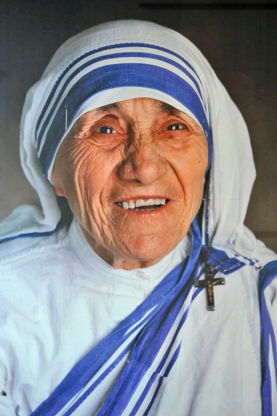 Portret i Anjezë Gonxhe Bojaxhiut (Nënë Tereza)
