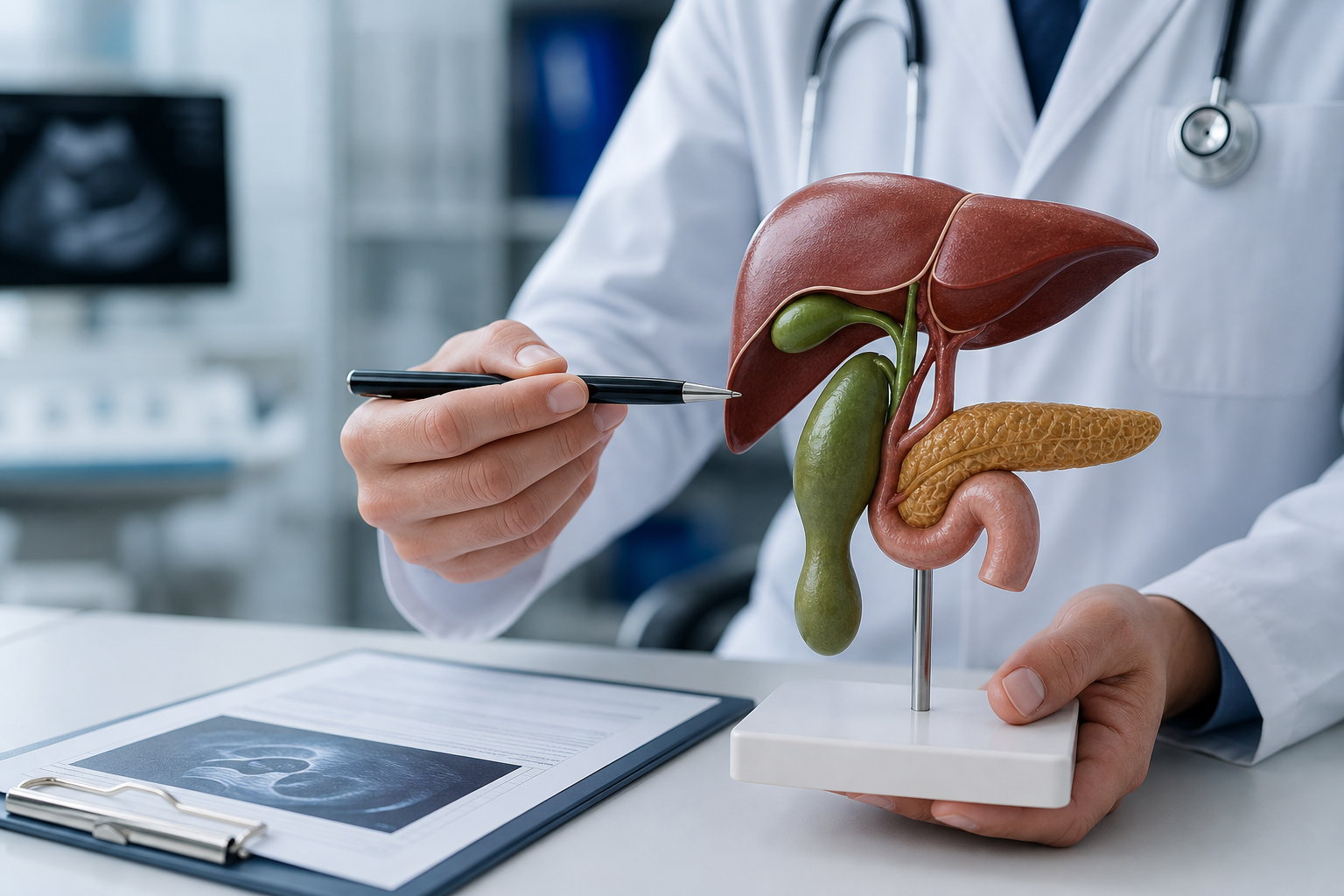 Clinical reference image for Choledochal Cyst