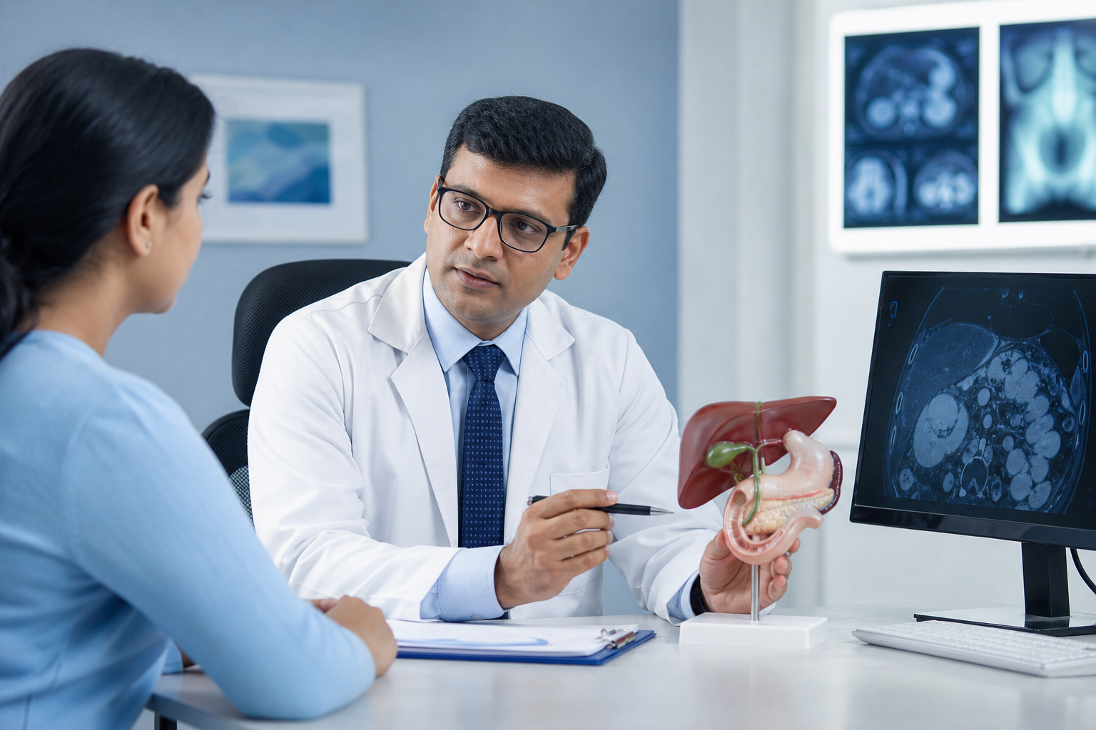 Clinical reference image for Choledochal Cyst