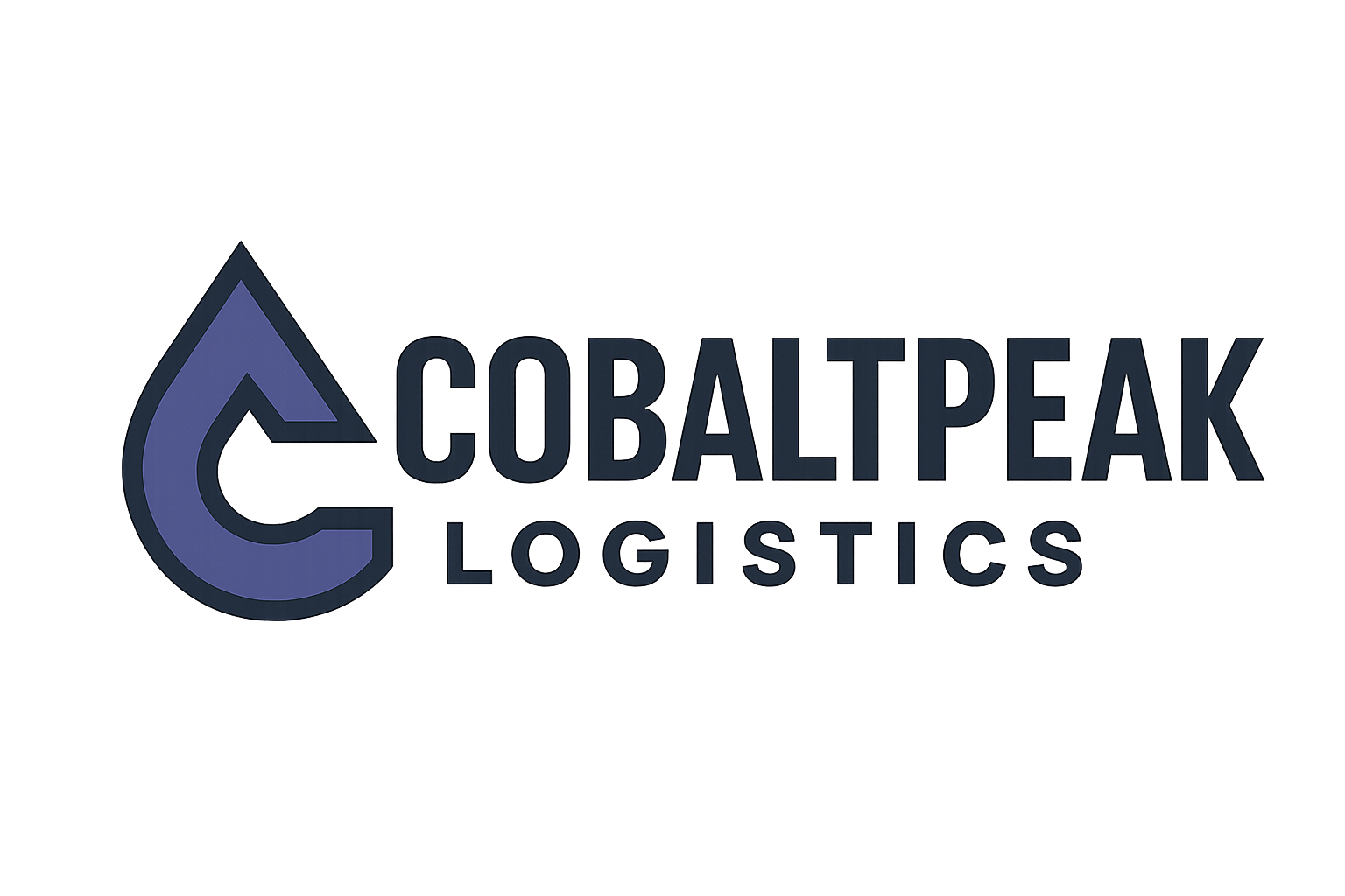 CobaltPeak Logistics logo placeholder
