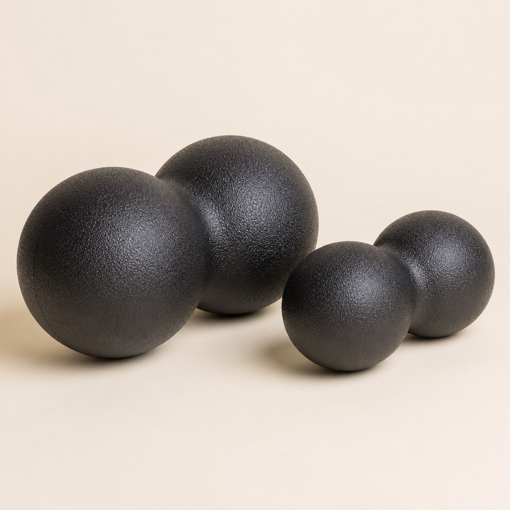 Firm recovery ball pair for trigger point release