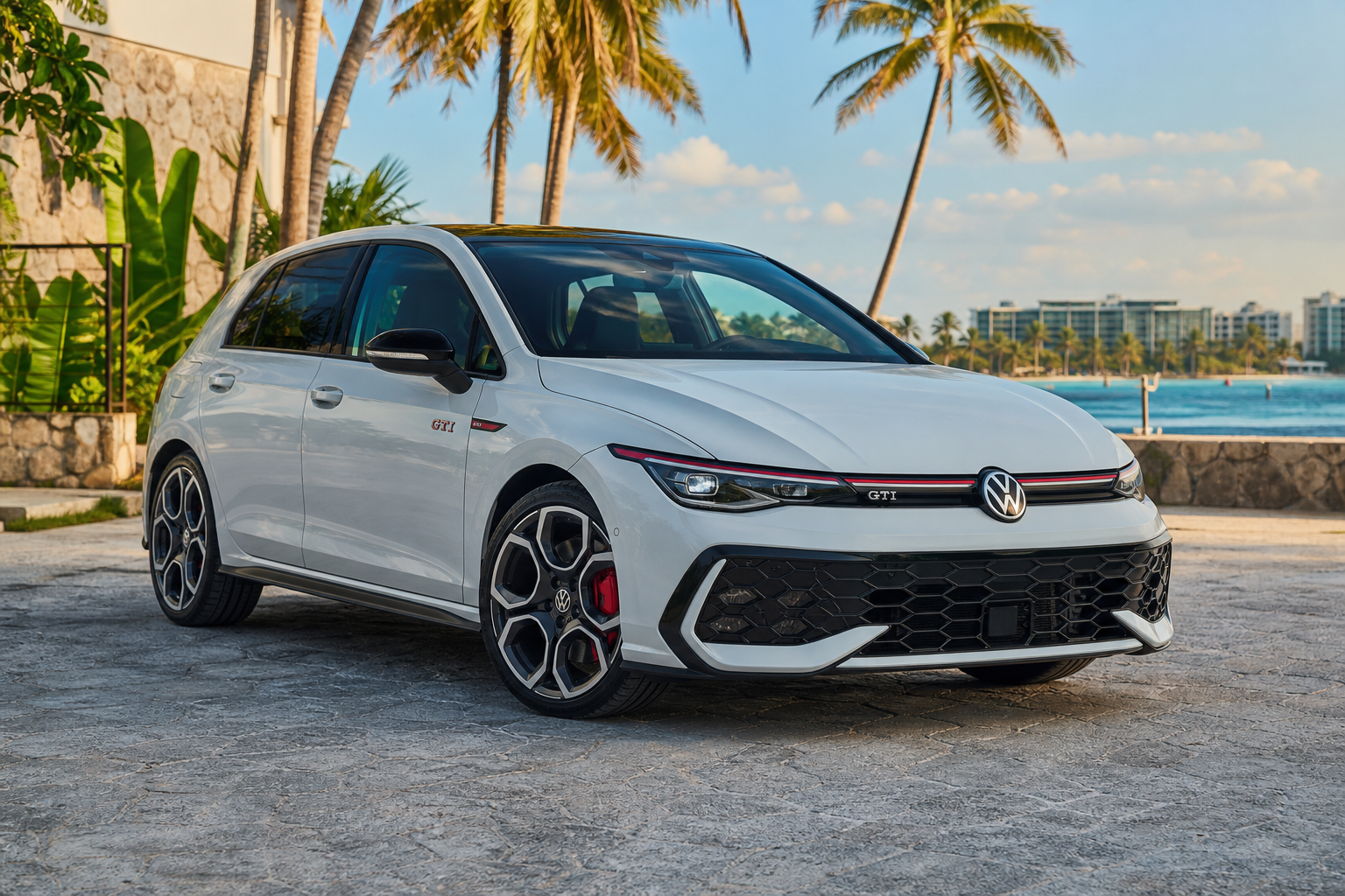 Golf GTI 2025 de gama alta para renta en Cancún