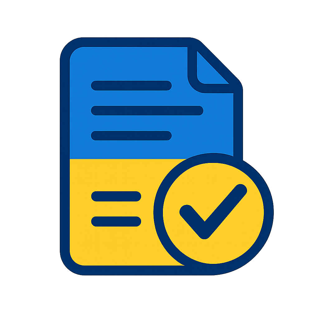 Transparency report icon