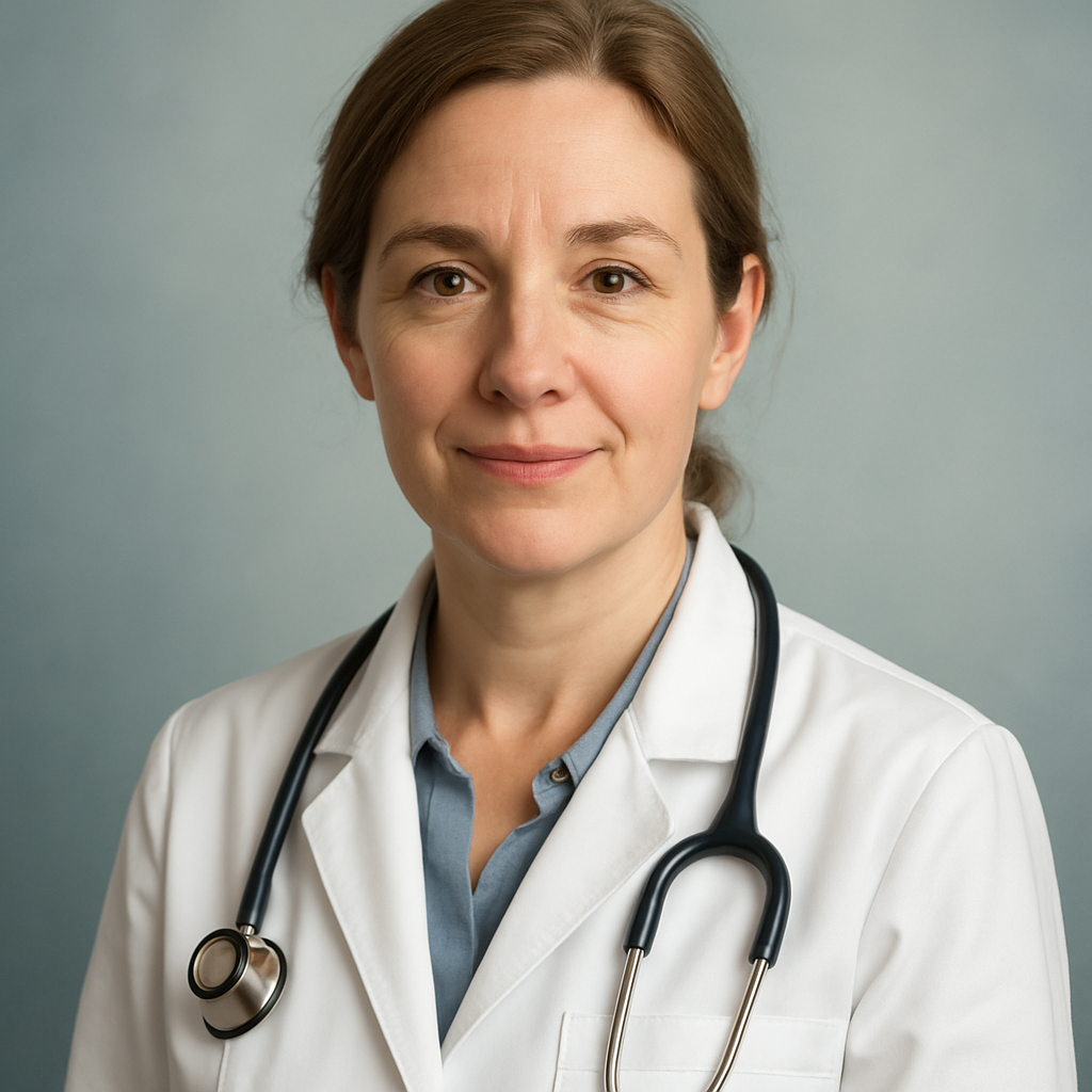 Portrait of Dr. Emily Carter, Chief Medical Officer