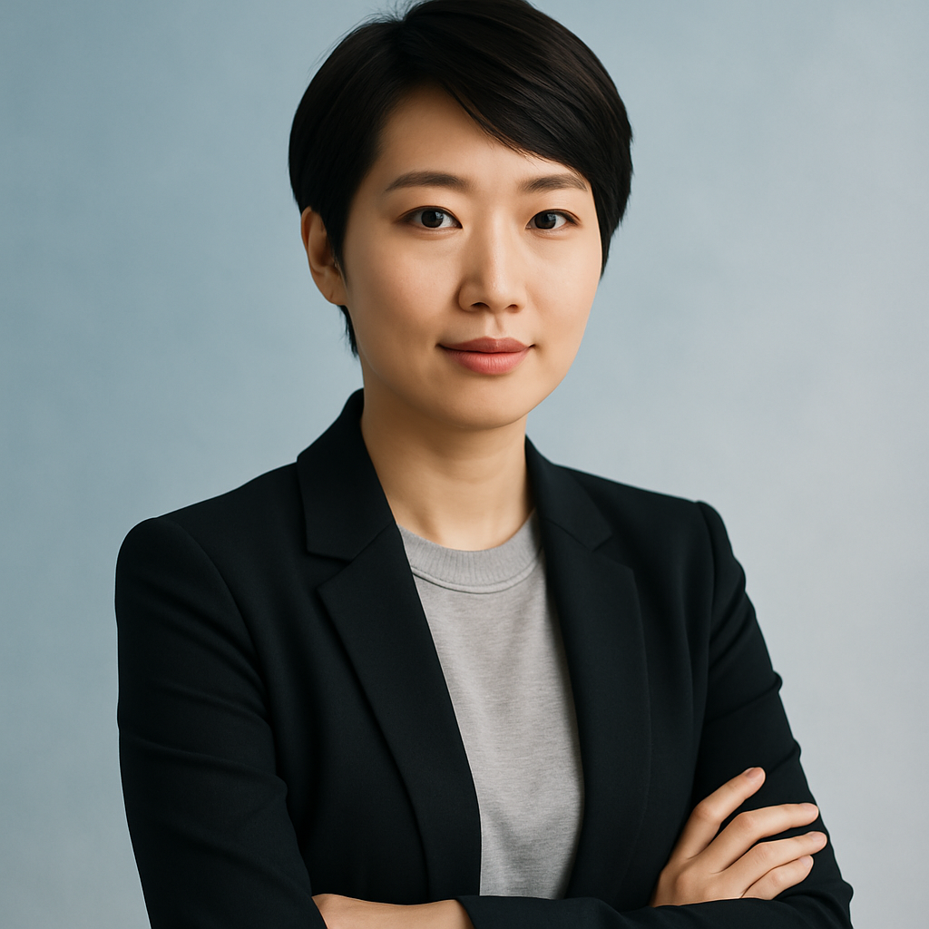 Portrait of Sofia Kim, Digital Strategy Lead