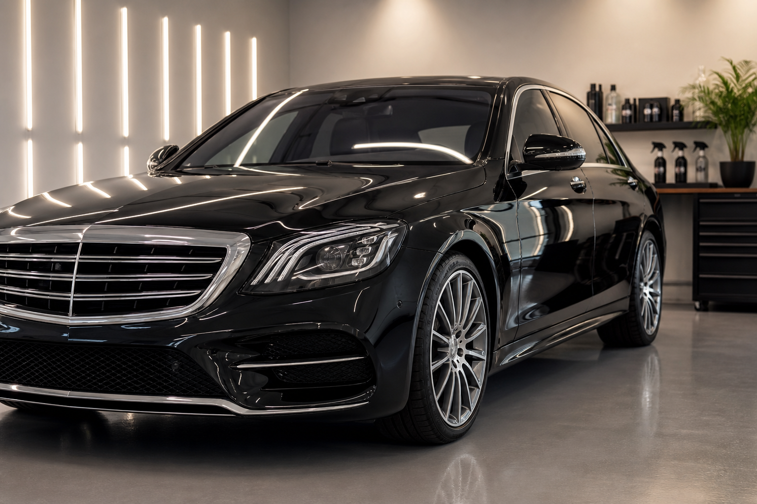 A professional refresh package focused on routine interior and exterior cleaning for customers who want to keep their vehicle consistently clean and presentable.