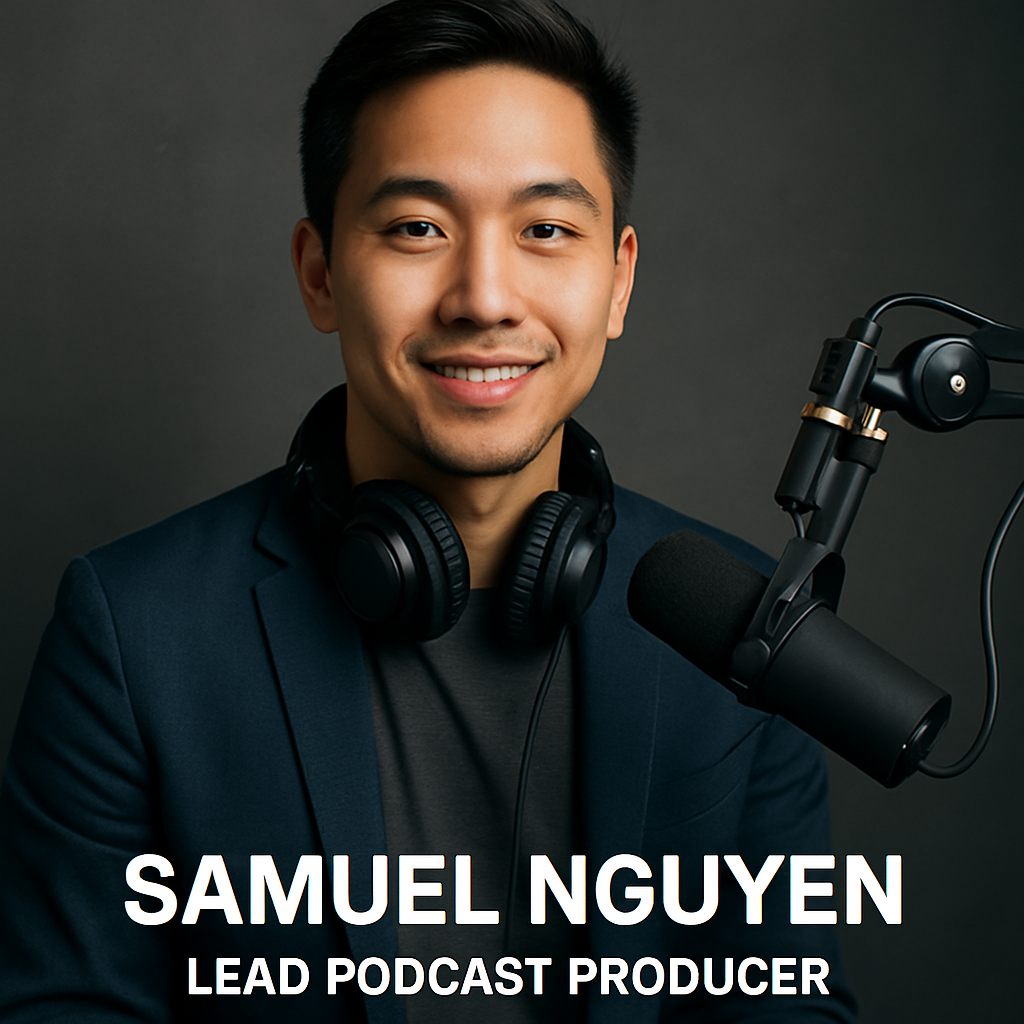 Photo of Samuel Nguyen, Lead Podcast Producer