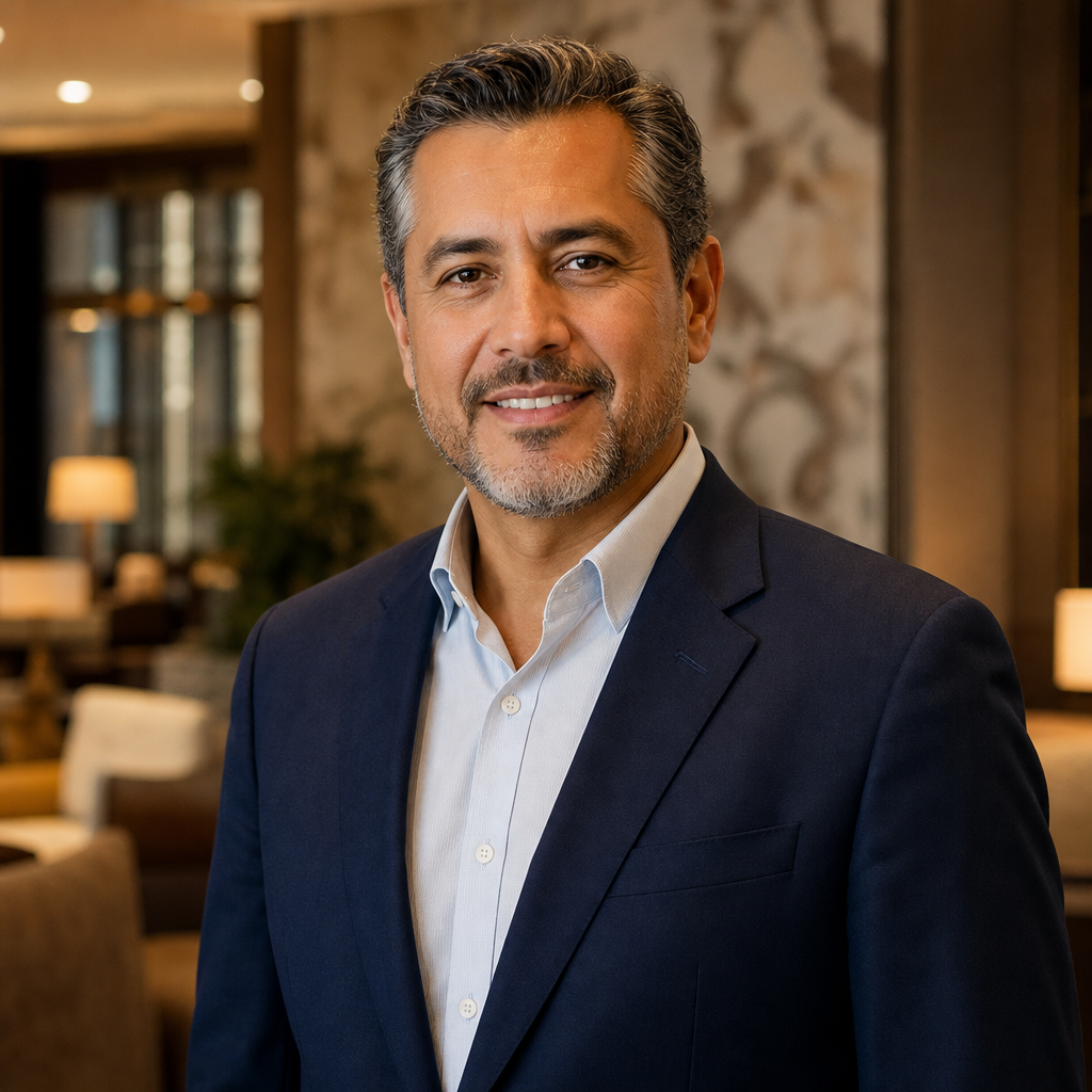Retrato de Antonio Salas, director de hotel