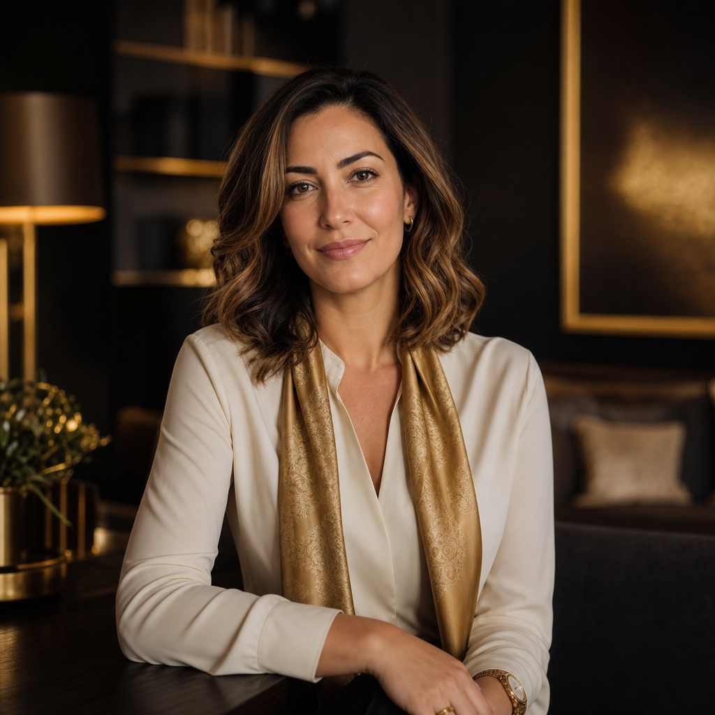 Professional short-term rental host portrait