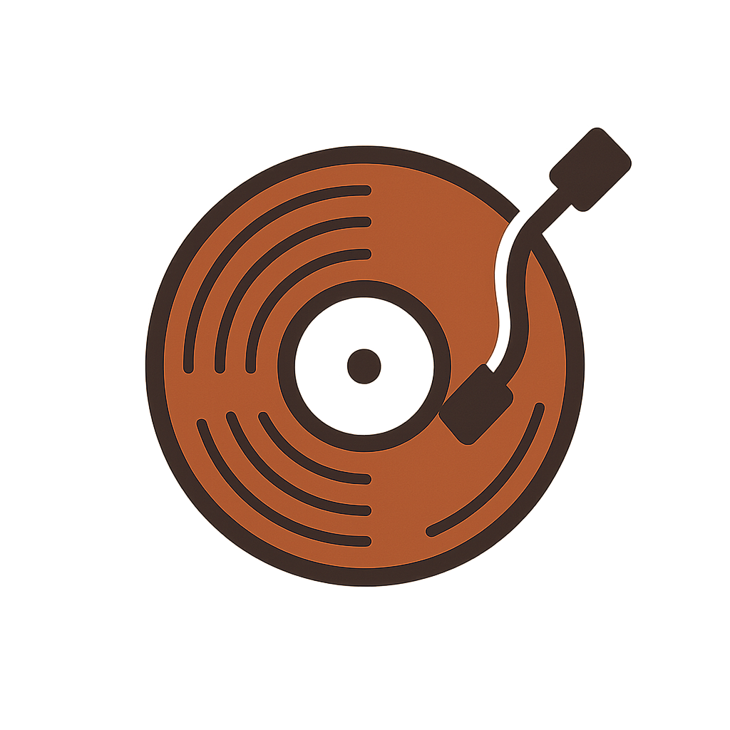 Independent vinyl record shop logo
