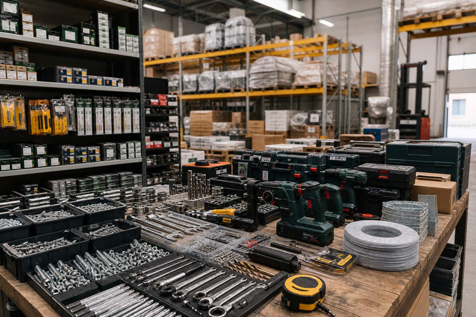 Wholesale Distribution hardware supply scenario