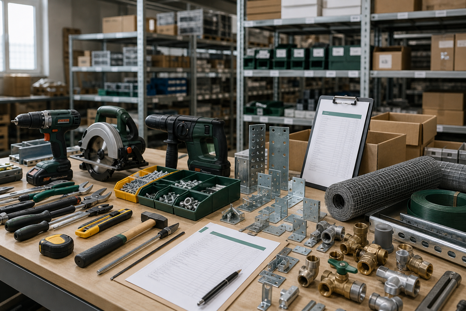 Custom Sourcing hardware supply scenario