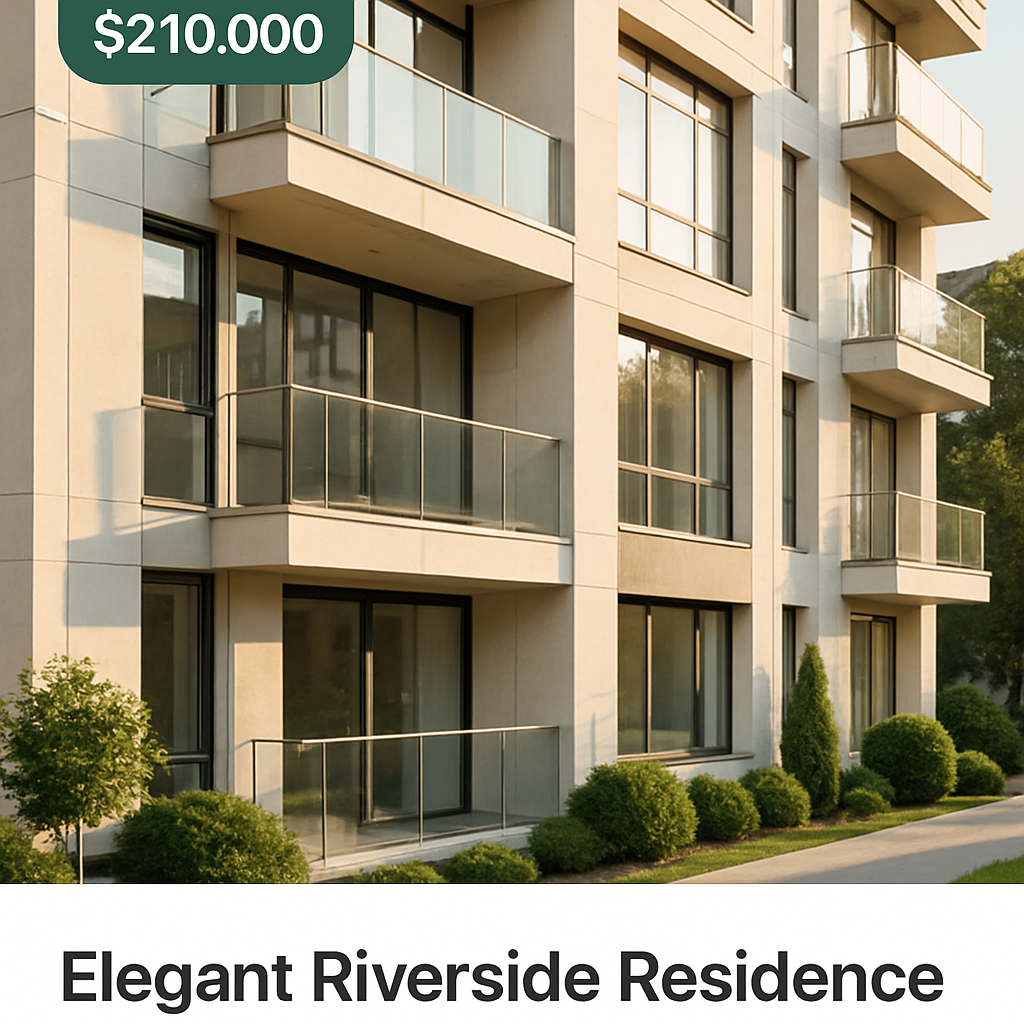 Elegant Riverside Residence