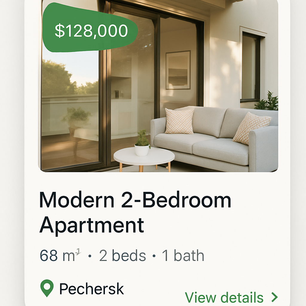 Modern 2-Bedroom Apartment