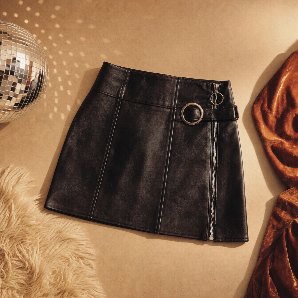 Midnight Vinyl Mini vintage fashion piece