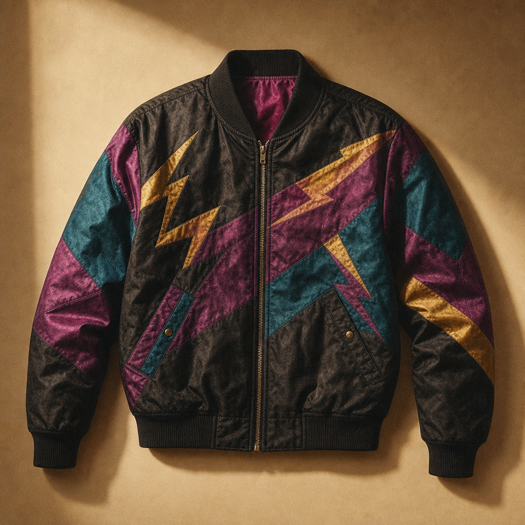 Electric Avenue Bomber vintage fashion piece