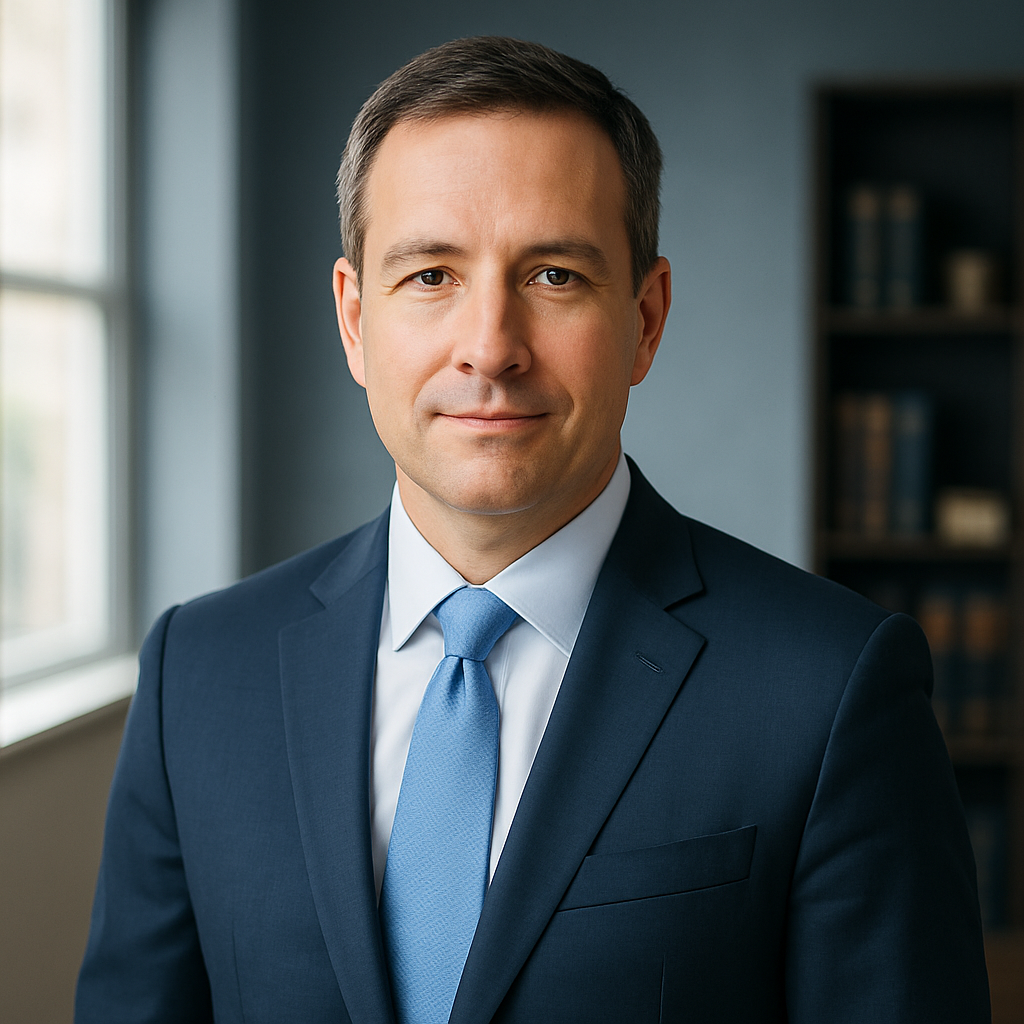 Scott K. Everett, Esq. in a professional office portrait