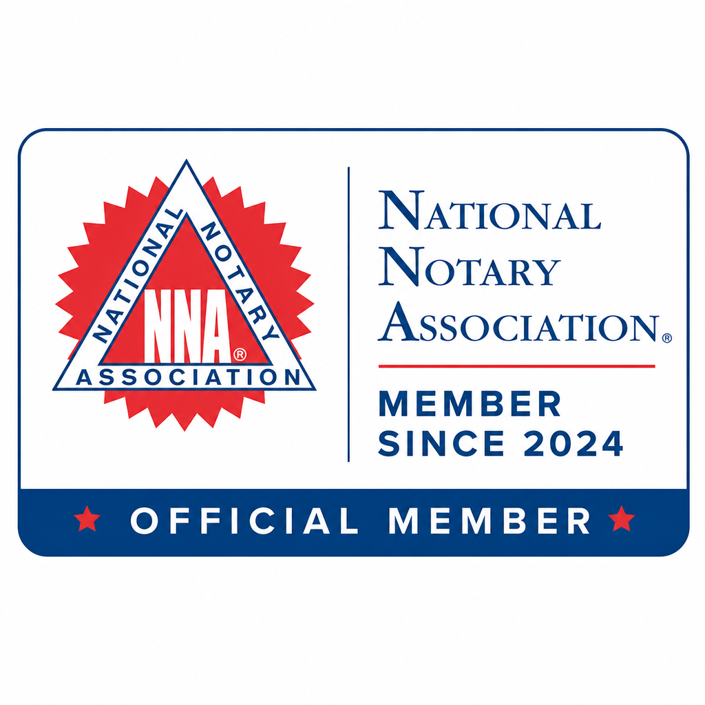 National Notary Association membership badge seal