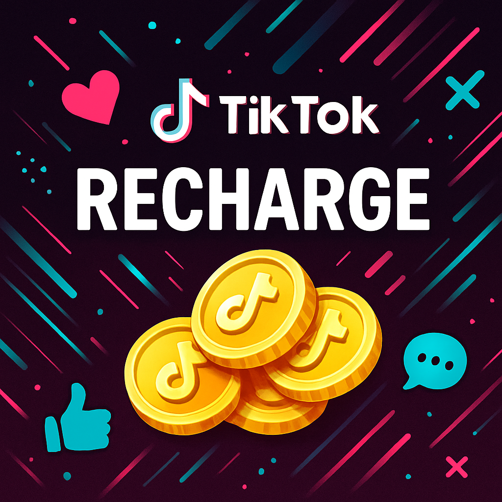 TikTok Coins recharge card