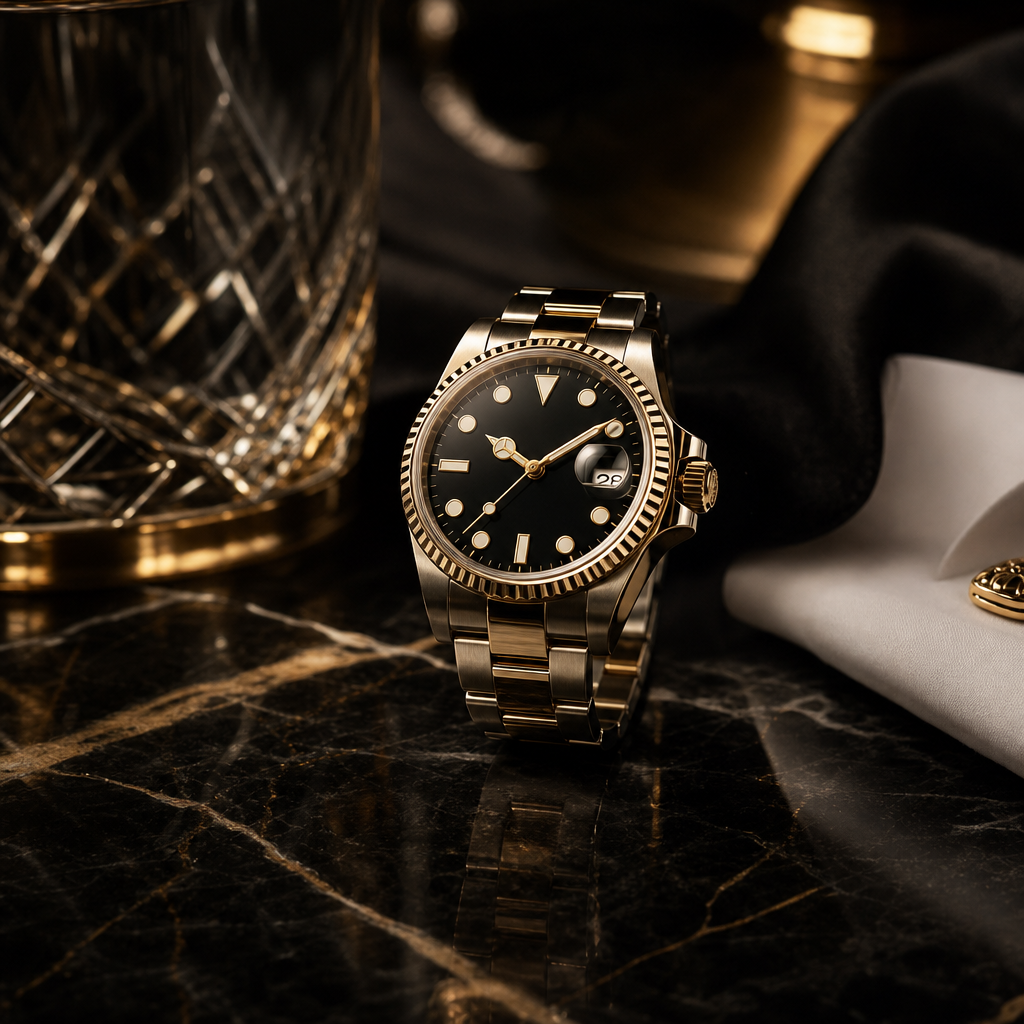 Luxury watch still life for the Rolex grand prize