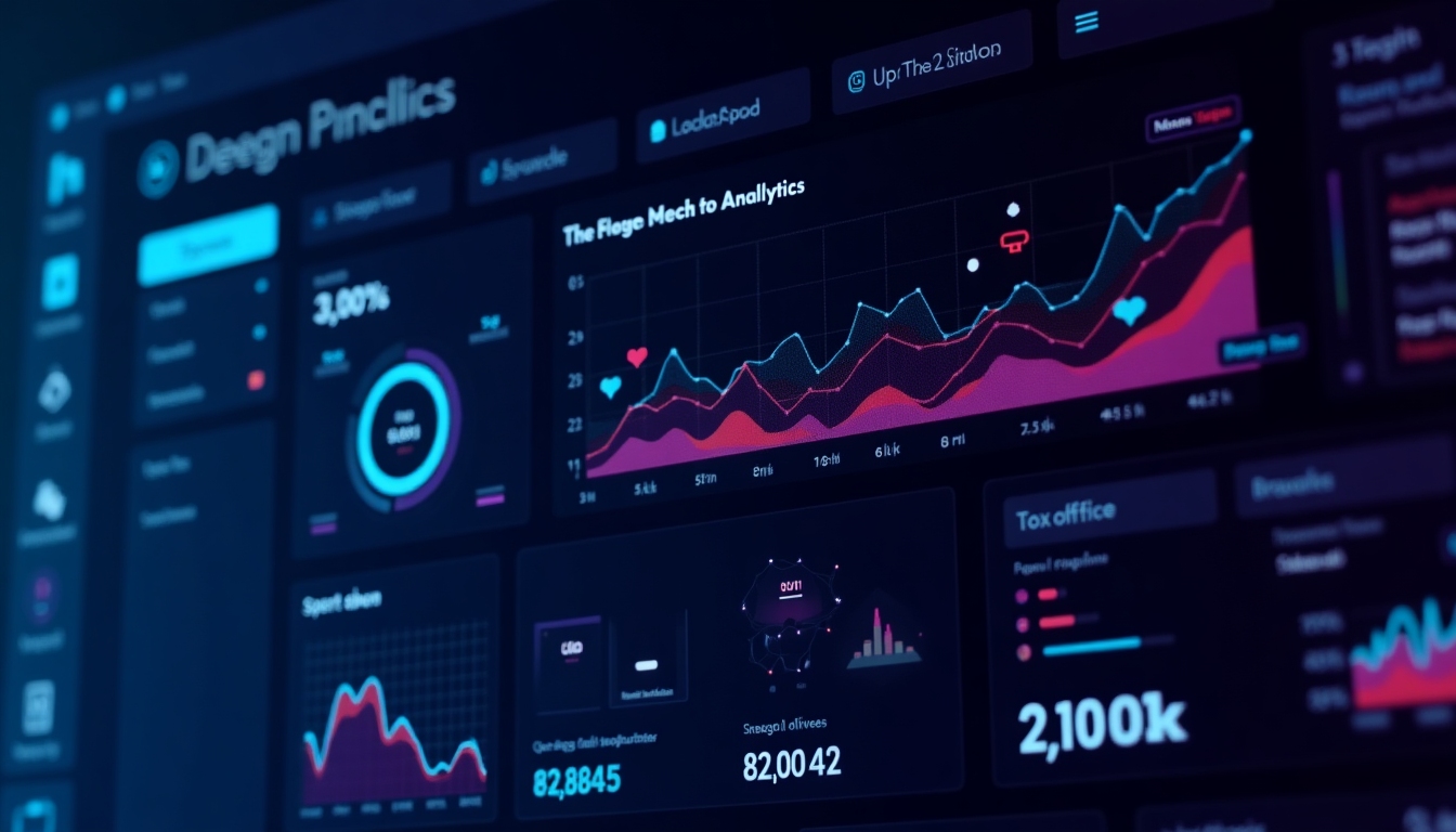 Screenshot of the Cyber UI Dashboard project with glowing neon blue and magenta accents, code snippets, and futuristic interface elements.