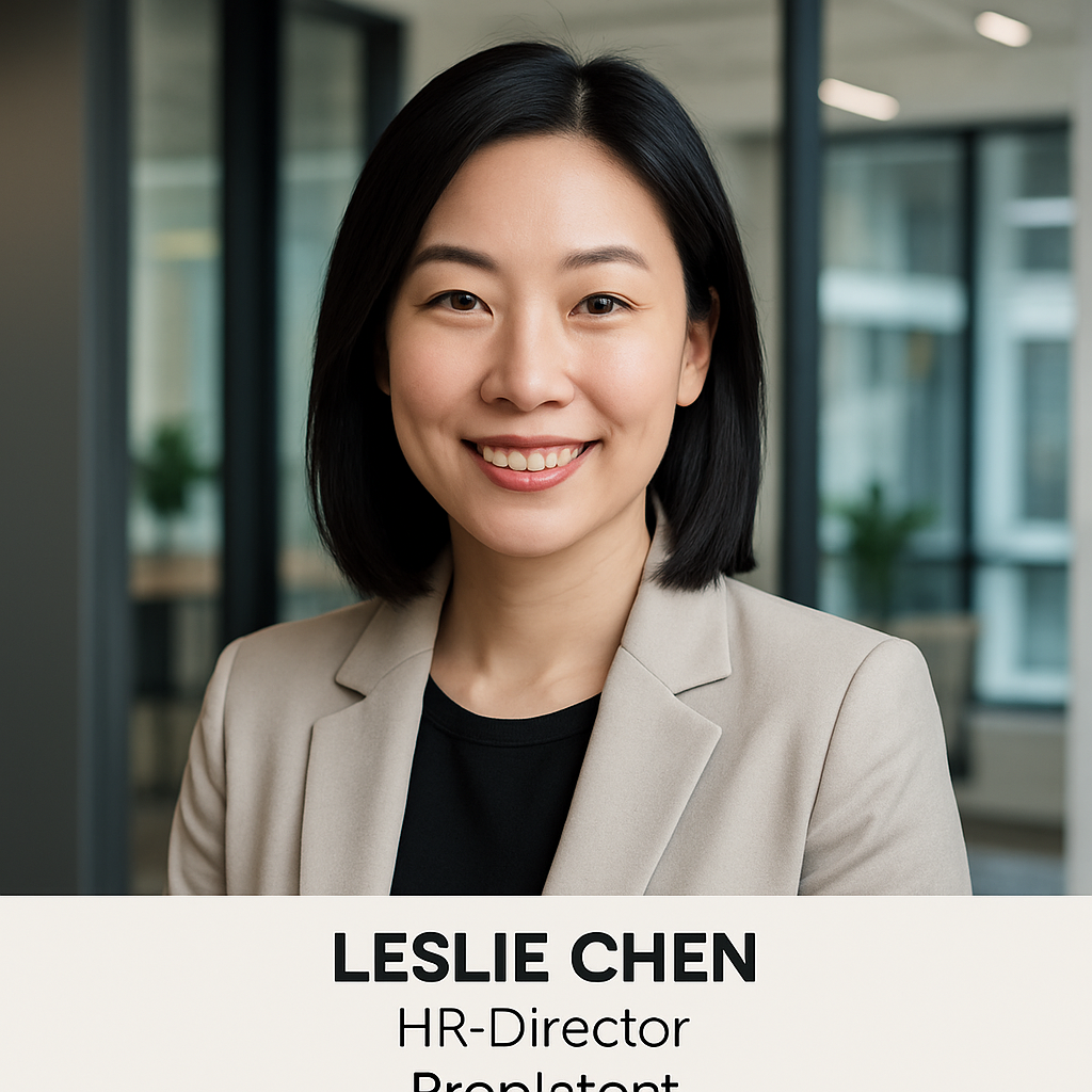 Leslie Chen, HR Director at PeopleFirst