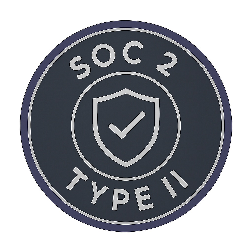 SOC 2 Type II certification seal