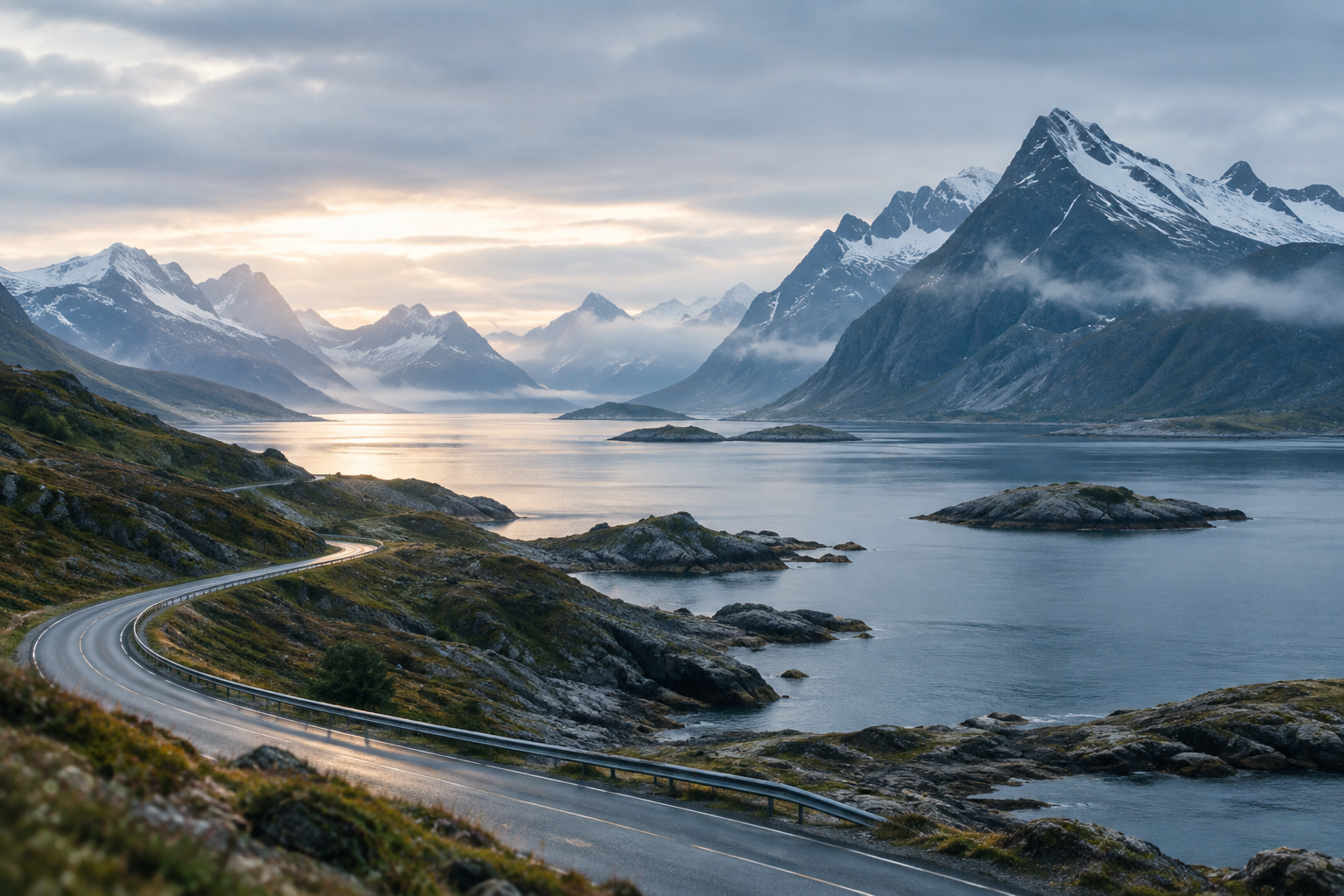 Scenic view from Northern Light and Coastal Calm