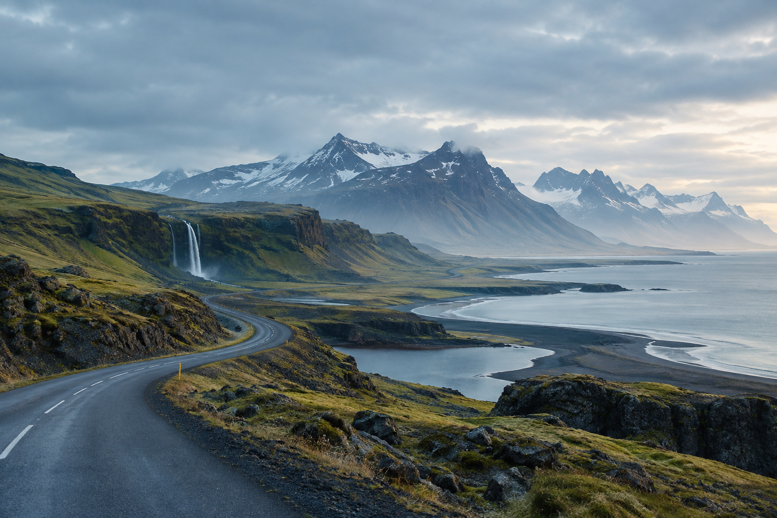 Scenic view from Iceland Under Open Skies