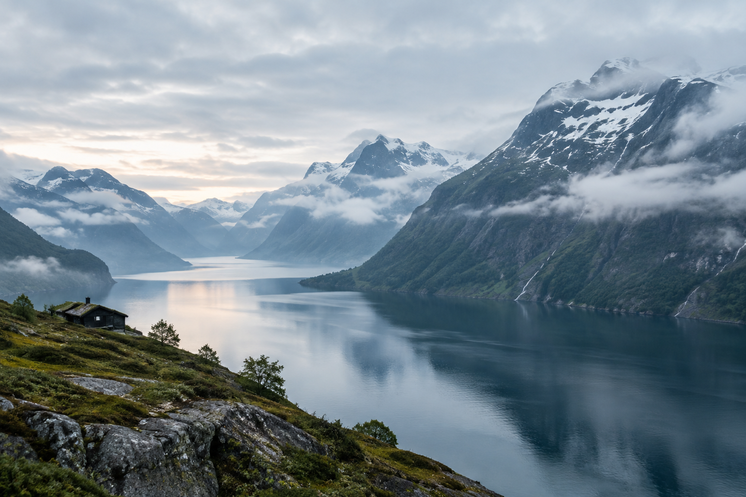 Scenic Norway landscape