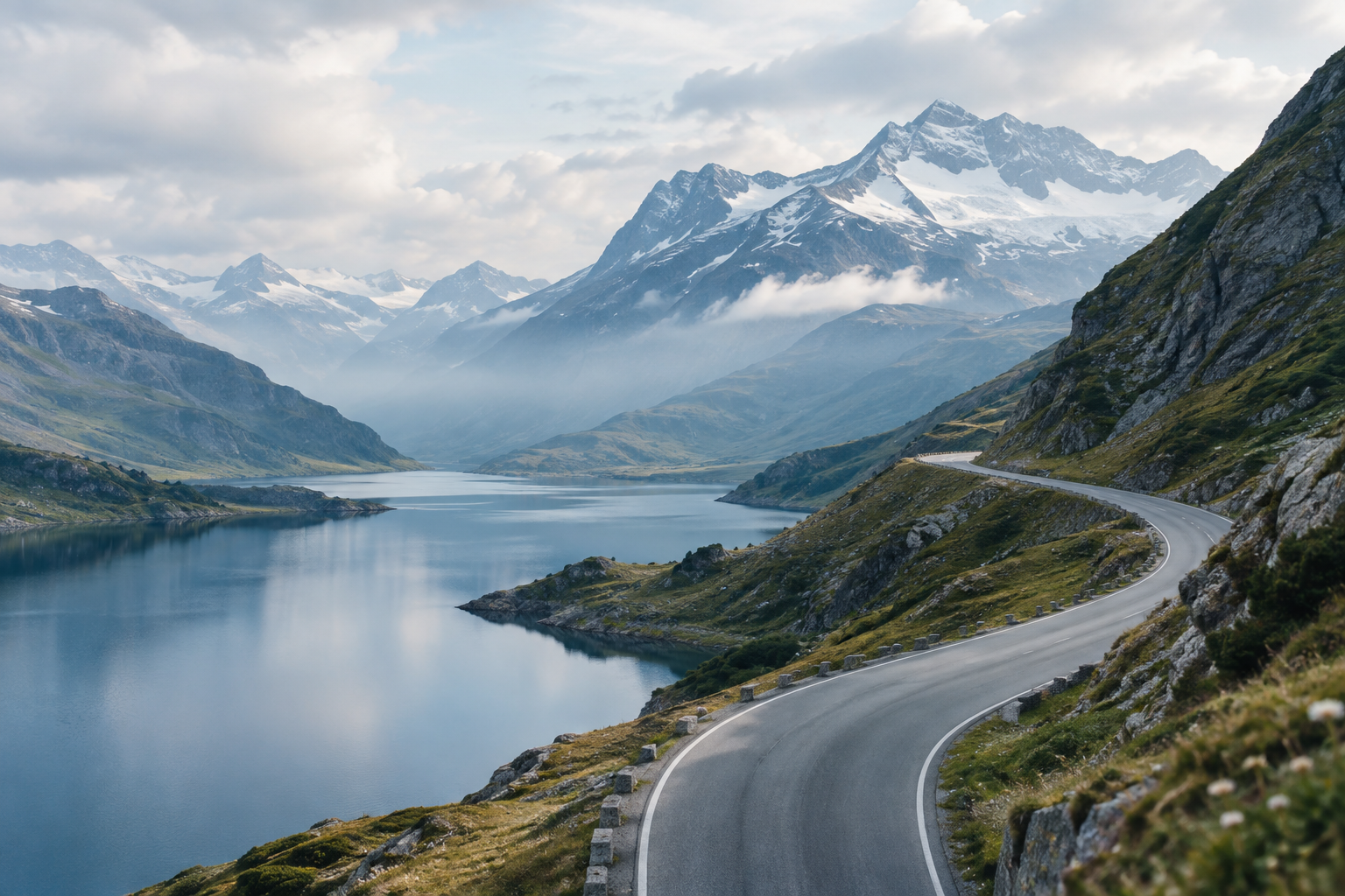 Scenic view from Alpine Lakes and Grand Passes