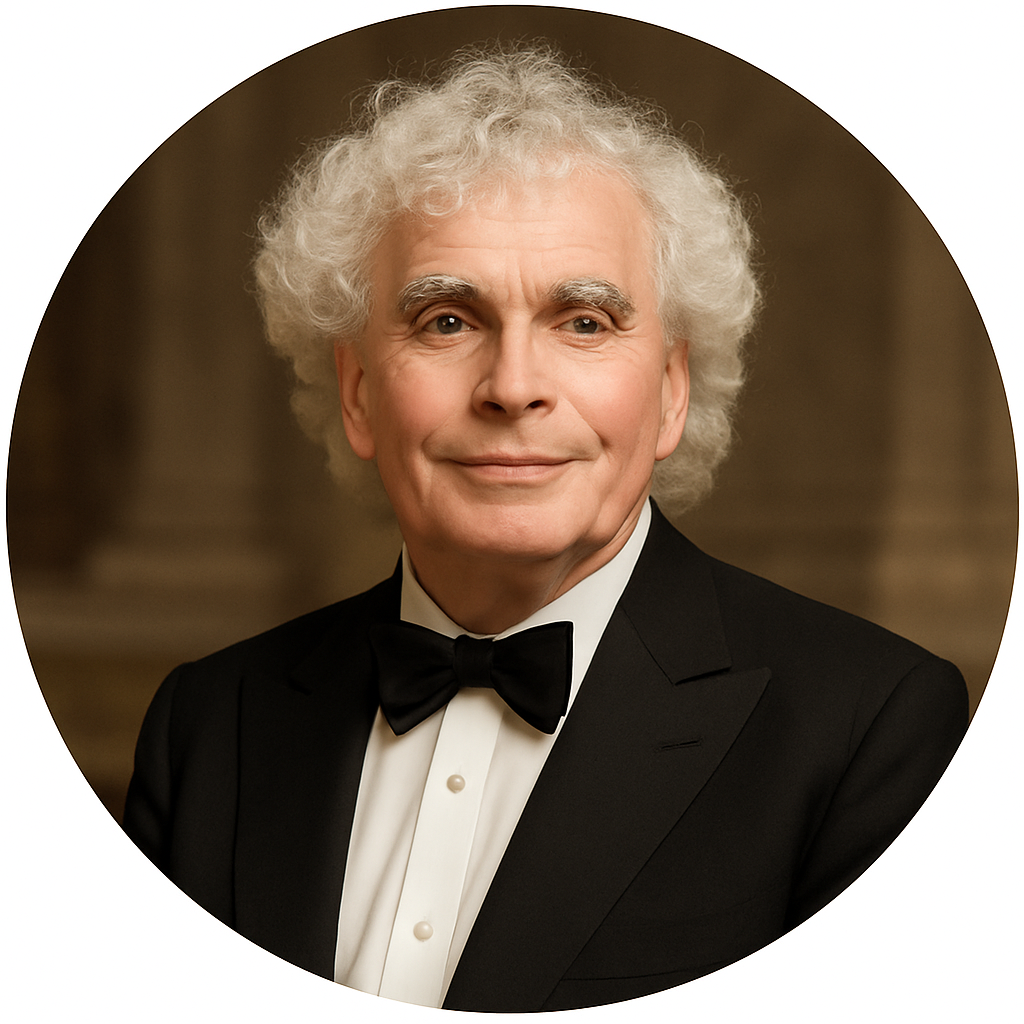 Portrait of Sir Simon Rattle