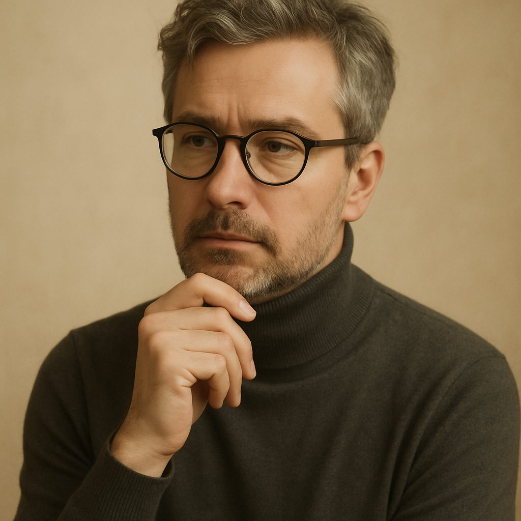 Portrait of Ihor, art director