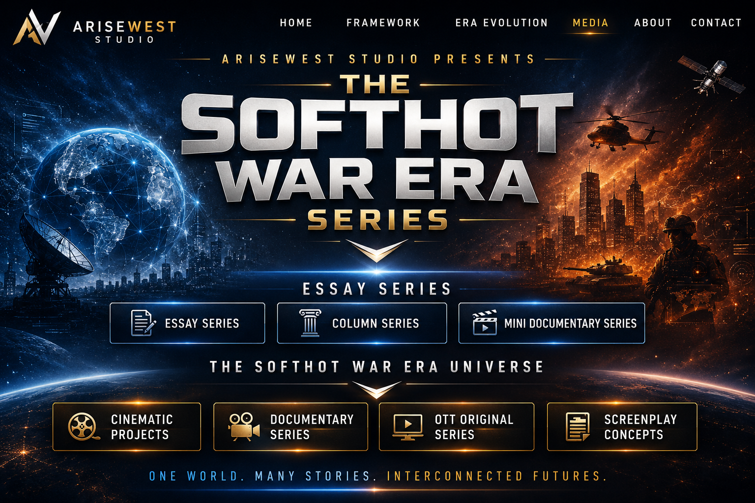 Softhot War Era Series webpage hero image