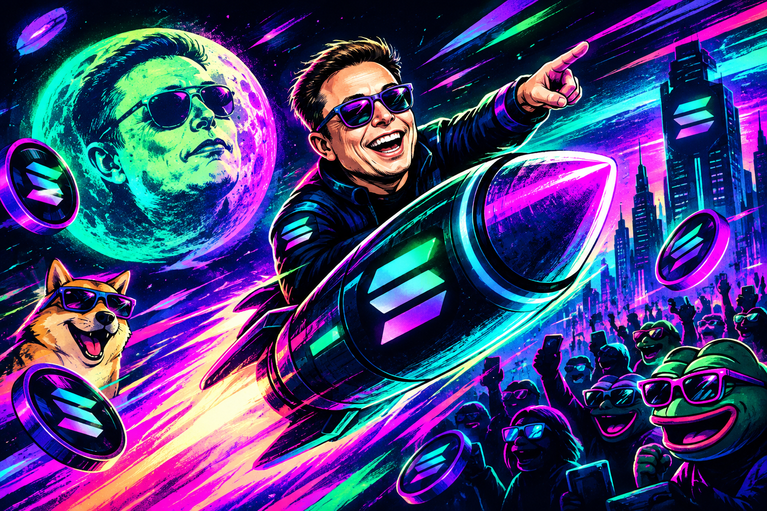 Small horizontal meme banner placeholder for hero section